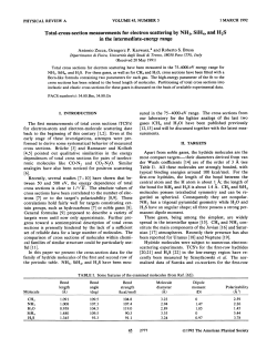 Total-cross-section measurements for electron