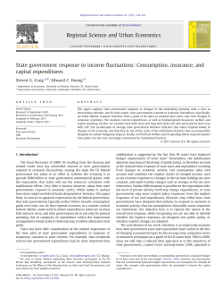 State government response to income fluctuations: Consumption