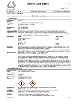 SDS - Chem