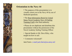 Orientation to the Navy 44