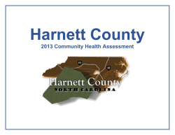 2013 Community Health Assessment