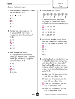 Scott Foresman Addison Wesley, enVision Math
