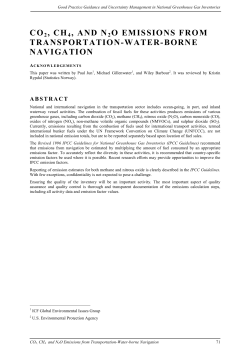 co2, ch4, and n2o emissions from transportation-water - ipcc