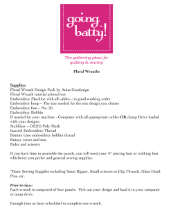 Floral Wreaths Supplies: Floral Wreath Design Pack by Anita