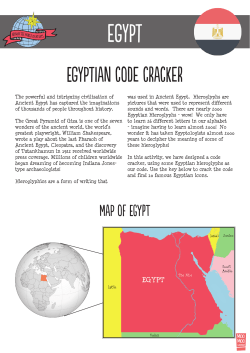 Egyptian code cracker