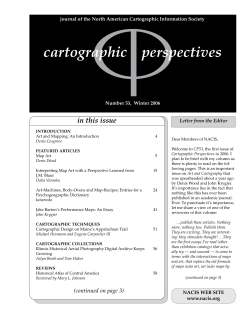 cartographic perspectives