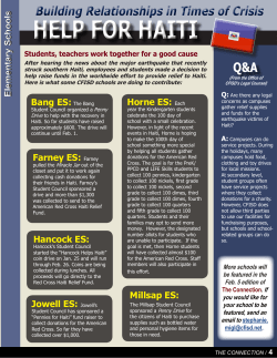 help for haiti - INSIDE CFISD.NET Home Page