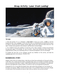 Group Activity: Lunar Crash Landing!