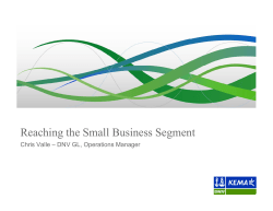 Reaching the Small Business Segment