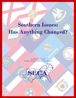 Southern Issues: Has Anything Changed?