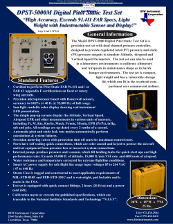 DPST-5000M Specification Sheet