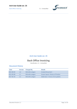 Arch User Guide ver. 25