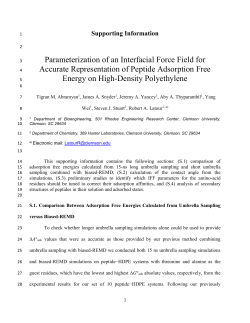 Parameterization of an Interfacial Force Field for Accurate