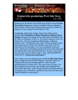 Emmerichs producing West Side Story