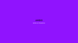 ambio - Colton Woytas