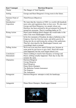 Kurt Vonnegut Harrison Bergeron Theme The