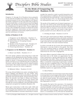 Disciplers Bible Studies