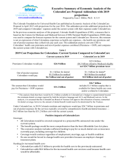 Addendum with 2019 projections, Ex.Sum., 8.3.15, v4.2