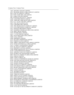 Strikeoff List 2000 - 23rd June