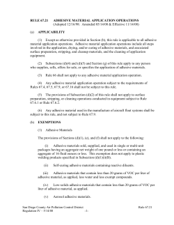 Rule 67.21 - Air Pollution Control District