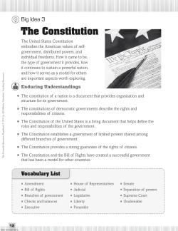 The Constitution