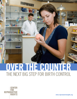 the next big step for birth control