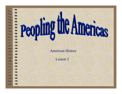 American History Lesson 2