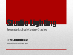 Studio Lighting