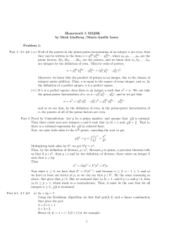 Solutions HW 5 - UT Mathematics