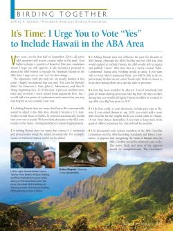 August 2016 "Birding Together"