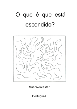 O que &eacute; que est&aacute; escondido?