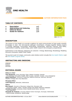 Author Information Pack