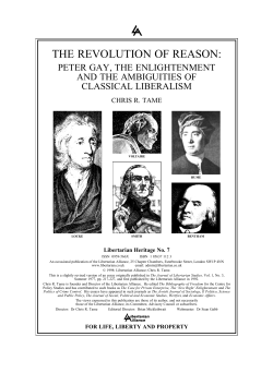 the revolution of reason