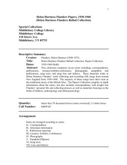 HHFBC-Papers Collection finding aid