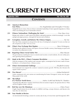 Sept. 05 blueline cxs.qxt - Council on Foreign Relations