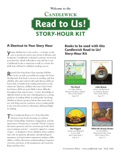 Read to Us! Story-Hour Kit