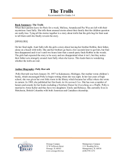 The Trolls - Oswego Public Library