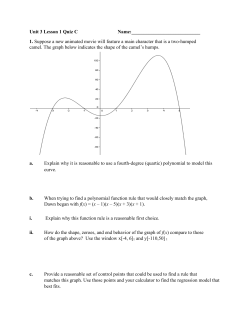 Unit 3 Lesson 1 Practice Quiz