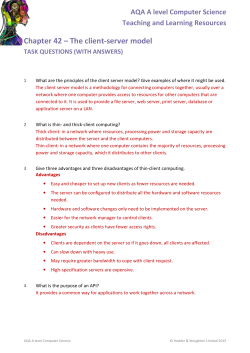 Chapter 42 – The client