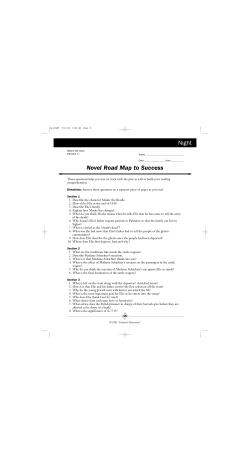 Night Section Questions