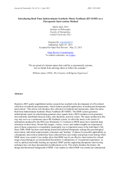 Introducing Real-Time Indeterminate Synthetic Music Feedback (RT