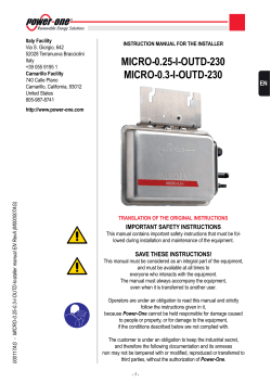 MICRO-0.25-I-OUTD-230 MICRO-0.3-I-OUTD-230