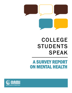 College Students Speak