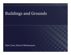 Buildings and Grounds - Northern Tioga School District