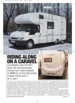 RIDING ALONG ON A CARAVEL