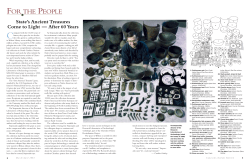 State`s Ancient Treasures Come to Light - After 60 Years