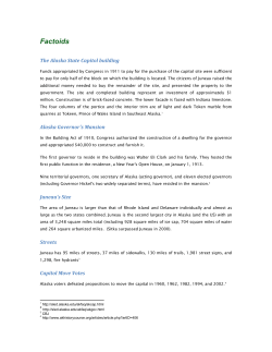 Factoids - Alaska Committee