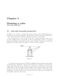 Chapter 5 Drawing a cube