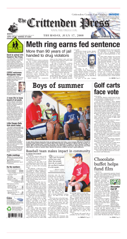 Meth ring earns fed sentence