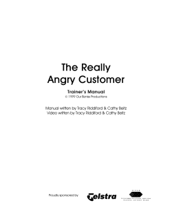 The Really Angry Customer
